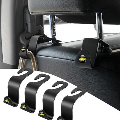 2/4pcs Car Back Seat Hooks Auto Accessories for Cruze Lacetti Sonic Spark Sail Aveo T250 Cobalt Captiva Trax Malibu SS