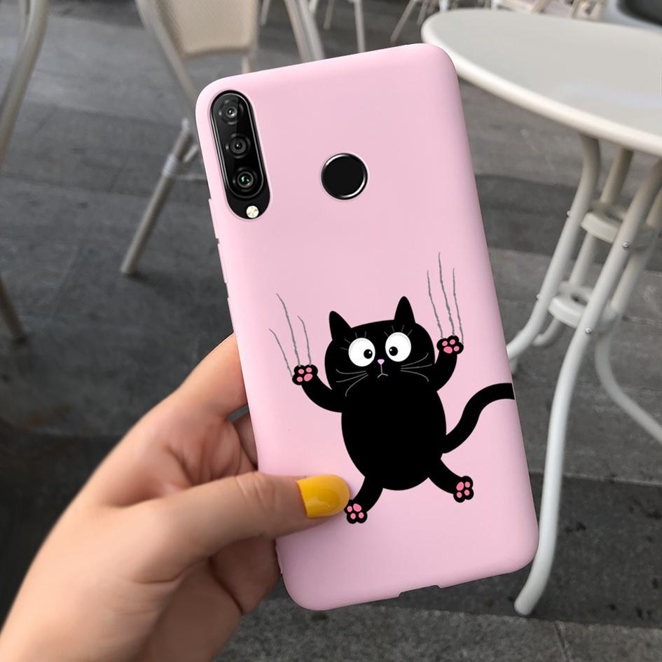 For Huawei P30 Lite Pro Case Fashion Girls Butterfly Bees Soft Fundas For Huawei P30 Pro VOG-L29 ELE-L29 P 30 Lite P30lite Coque