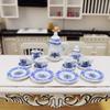 High Quality Mini House Accessories Ceramic 10 Styles Desk Top Pocket Tea Set for 1/6 BJD /1.5" Barbie /Blythe