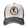Mafalda On Trike Bicycle Baseball Caps Doplňky Casual Distressed Denim Washed Sun Caps for Unisex Women Soft Caps Klobouk