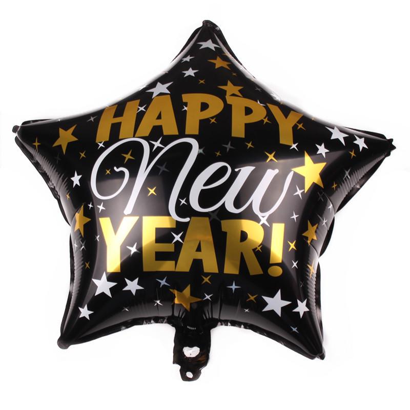 New Year’s Eve Wine Bottle & Party Decoration Aluminum Foil Balloons
