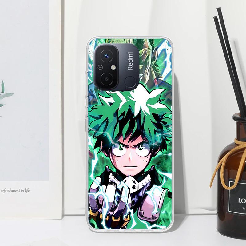 My Hero Izuku Deku Phone Case For Xiaomi Redmi 14C 13 13C 12 12C 10 10A 10C 9 9A 9C 9T 8 8A 7 7A 6A 6 Pro K80 K70 K60 K40 K20 12