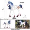 Pegasus Unicorn Cake Decoration - Mythical Animal Model Toy