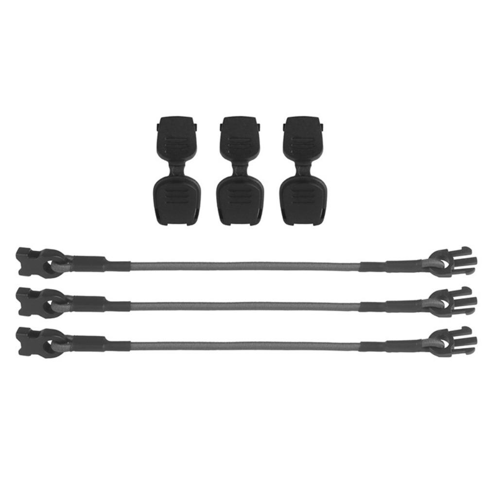 3Pcs/set with Quick-release Buckle Multipurpose Fixing Strap Outdoor Gear Organizing Rope Outdoor