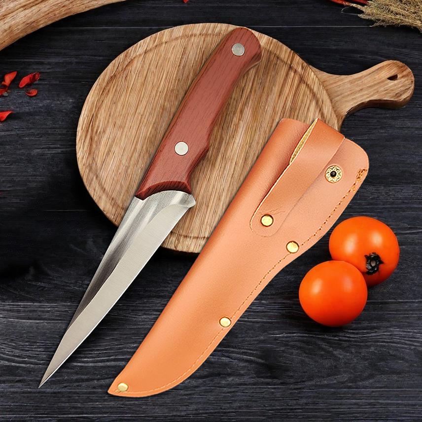 

Нож из нержавеющей стали для обвалки мяса, кухонный топор, поварской нож для резки мяса, рыбы, суши, нож для очистки овощей, мясник
