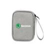 Car Travel Organizer Portable Key Case Earphone Storage Bags For Skoda S Octavia A5 3 VII VRS Vision Kodiaq Favorit Rapid Fabia WD8