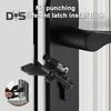 Portable Door Lock Additional Privacy Home Security Door Stop Lockdown Lock Hotel Apartment Dorm Traveling Metal Door Locker