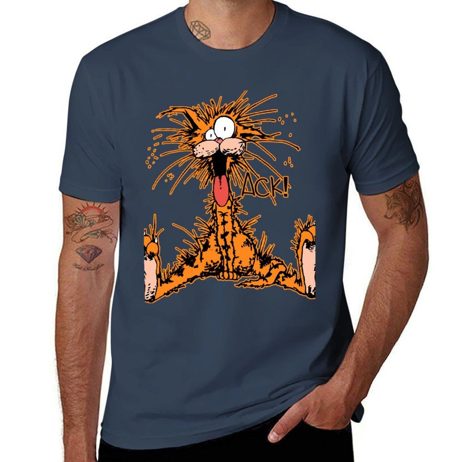 Bill The Cat TShirt Casual Loose Fit Short Sleeve TShirt S