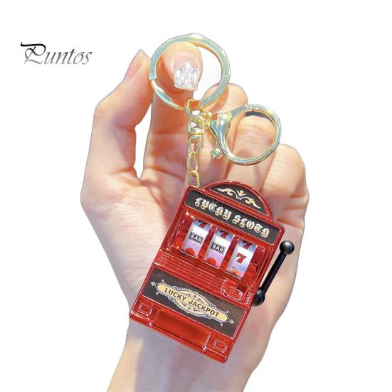 

Мини-казино игровая консоль брелок портативный пластиковый брелок забавный подарок для геймеров многофункциональный игровой брелок красный