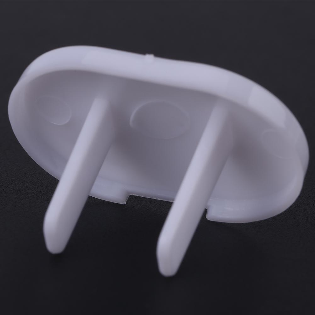 100Pcs Outlet Plugs Baby Safety Protector Child Proof Electrical Socket Covers Caps Two Pin