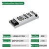 Ultra-Thin Silent 12V LED Strip Power Supply - Yellow Linear Transformer