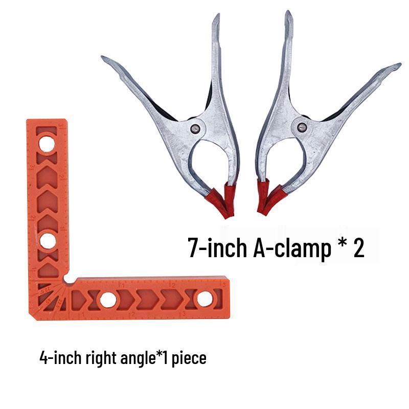 Right Angle Splicing Positioner, Woodworking Tool - 90°/45° Ruler Fixer