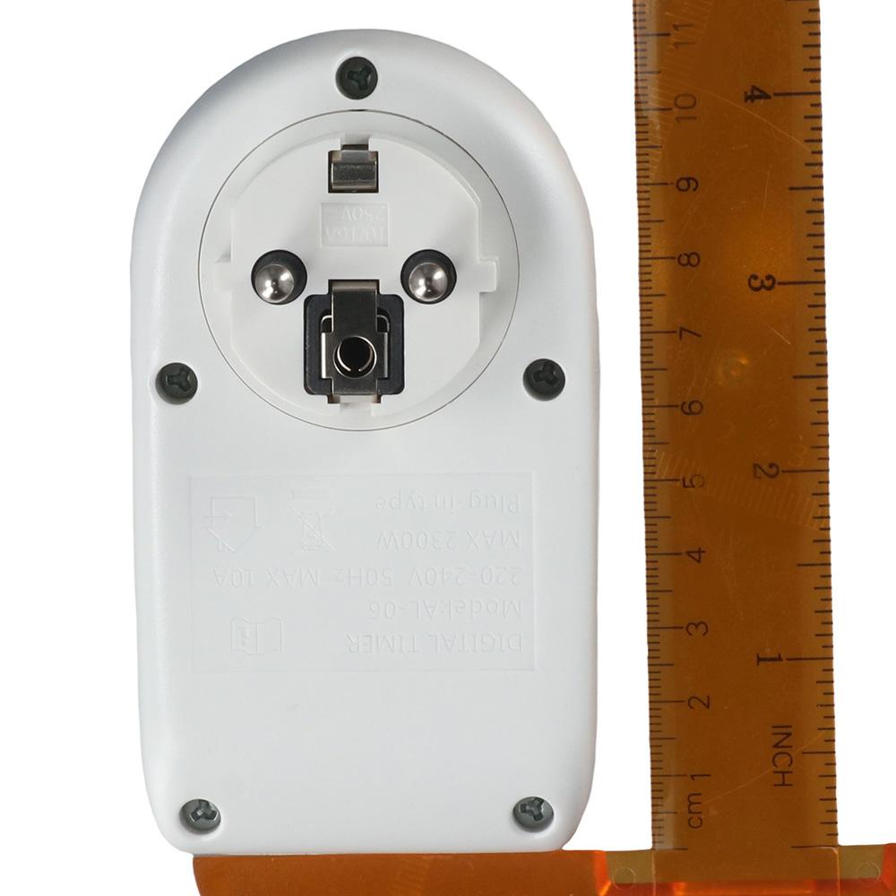 ABS Functional LCD Digital Timer Socket 220V-240V Smart Timer Socket  Electrician