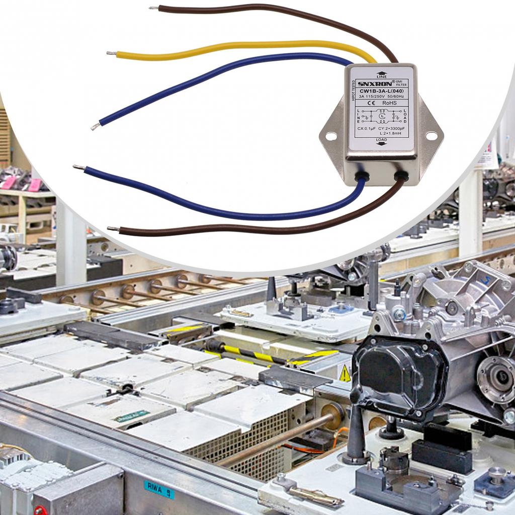 Užitečná instalace napájecího filtru 1* 3A/6A/10A