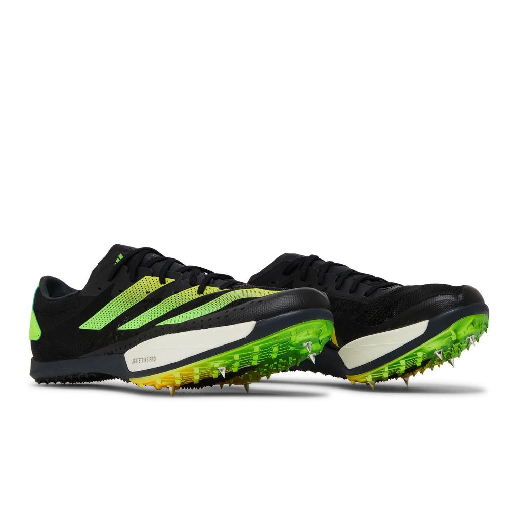 Adidas Adizero Ambition 'Black Solar Green' (Unisex) Core Black / Beam Yellow / Solar Green Running Shoes GY8401