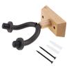 Wood Wall Mount Guitar Hanger Hook Holder Angle Adjustable for Guitar String Instrument