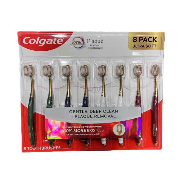Colgate Gentle Deep Clean Total Toothbrush 8P One thing