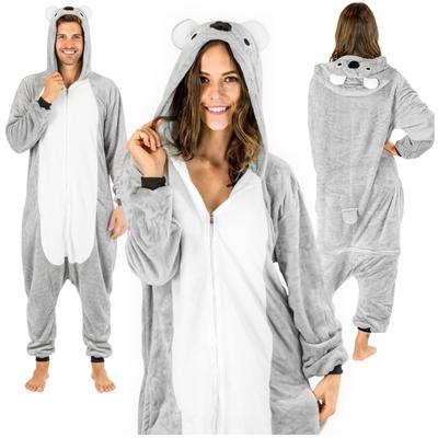 Onesie Koala Costume Men's Pajamas Husband's Gift Kigurumi Jumpsuit Winter M Onesie Koala Costume - M
