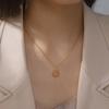 In Boho Sun Star Pendant Necklace for Women Stainless Steel Gold Choker Neck Chain Jewelry Birthday Gift