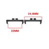 Metal Watch Band Connector Head 1 Pair 20mm 316L Stainless Steel Adapter for 2i Watch Strap Replacement Parts