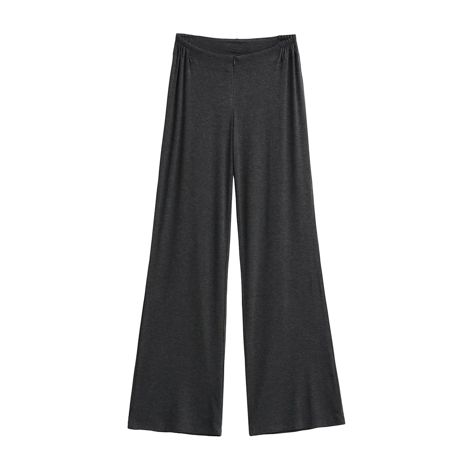 

Острые спортивные брюки с V-образным поясом на молнии - Чистое желание Маленькая талия Пилатес Прямые штанины Small