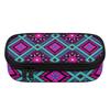 Pencil Case Durable Polyester Fabric Large Capacity Easy Open Zipper with Mesh Pocket Removable Divider and Pen Slots for Students