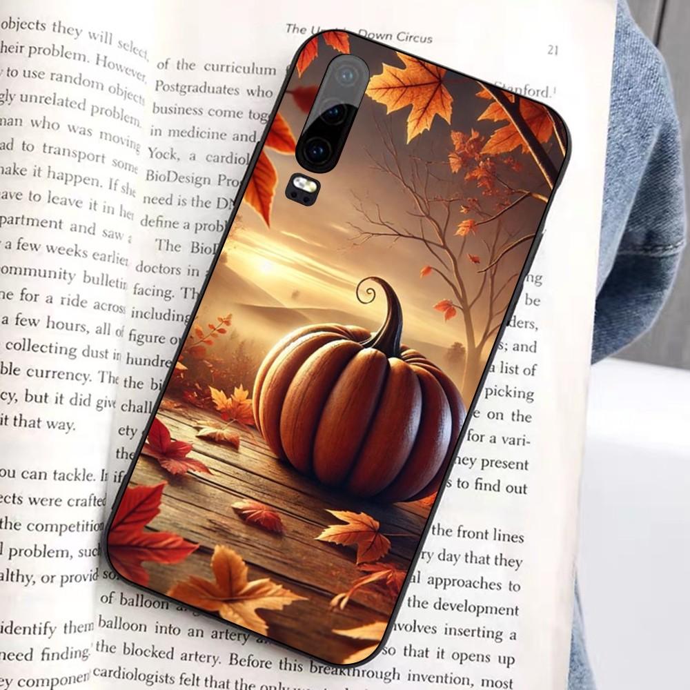 Pumpkin Happy Fall Autumn Phone Case For Huawei Honor 10 Lite 9 20 7A 9X 30 50 60 70 Pro Plus Soft Silicone Cover