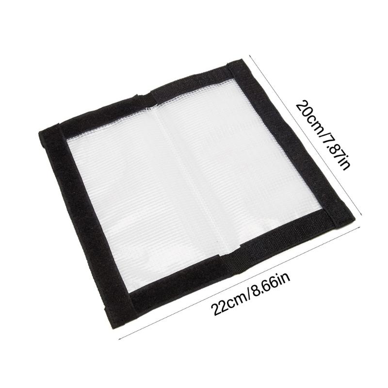 1/4Pcs Easily See Lures Fishing Hook Cover  Clear Fishing Lure Wraps Lure Fishing Hook Protective Wraps Easy to Use