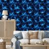Watercolor Galaxy Navy Blue Wallpaper, Fine Detail 50x1000
