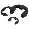 E Type Retaining-ring 580 Piece Set of Black Carbon Steel Shaft E Clips Snap Circlip Washers in 10 Sizes 15 10mm