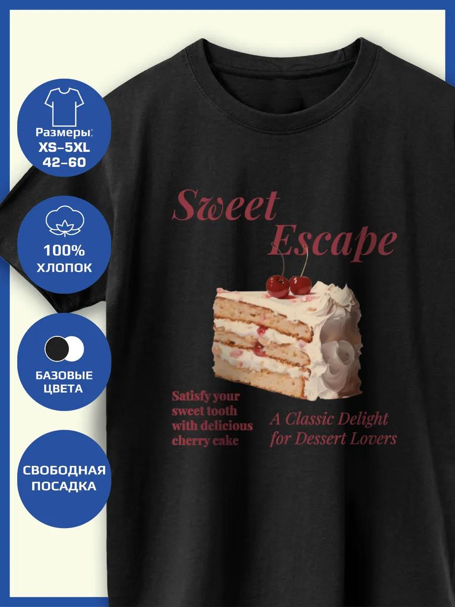 

Sweet escape Printed T-shirt 4XL