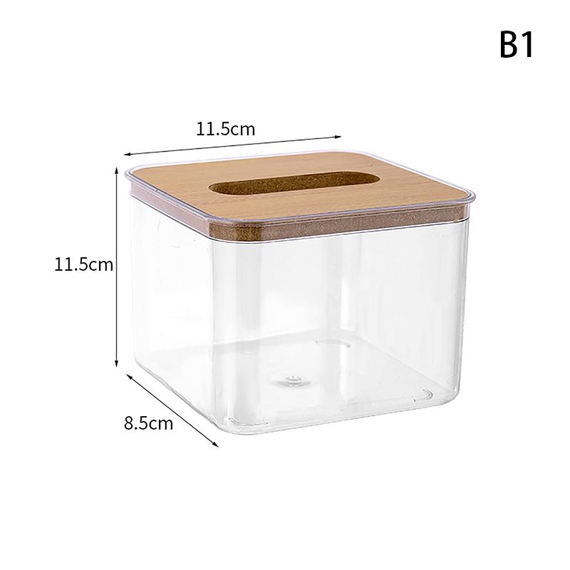 

Прозрачная коробка для салфеток, салфетка, бытовая, прозрачная, прямоугольная, деревянная, современная, настольная, креативная, прозрачная, держатель для коробки для салфеток