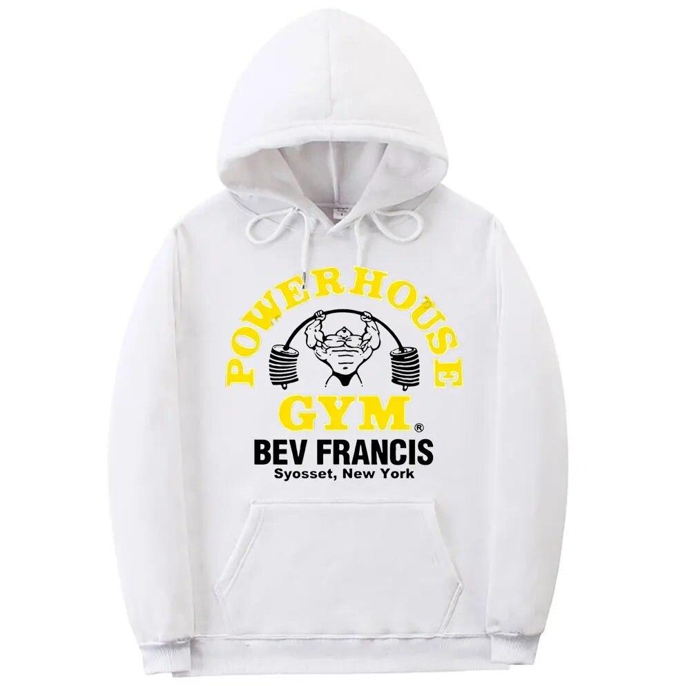 Powerhouse Gym Harajuku Geek Funny Hoodie Unisex Women Fashion Casual Loose Sweatshirt Long Sleeves Crewneck Unisex Cotton Hoodies