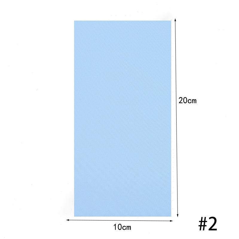 34 Color Self-Adhesive Patches for Jackets, Umbrellas, Tents (20x10 Cm)