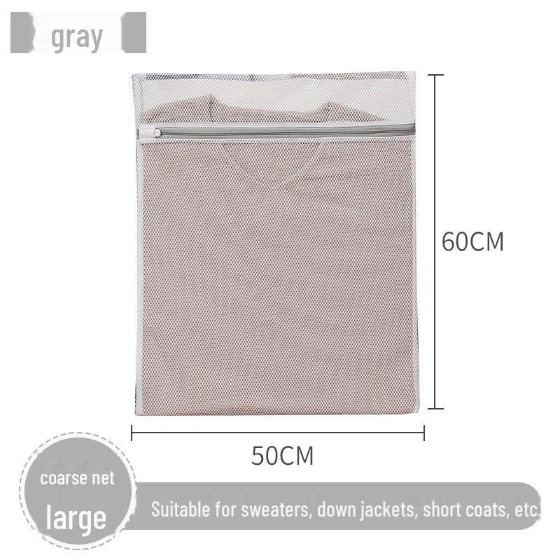 Solid Color Laundry Bags for Delicates - Fine & Coarse Mesh Set for Machine Washable Clothing Care