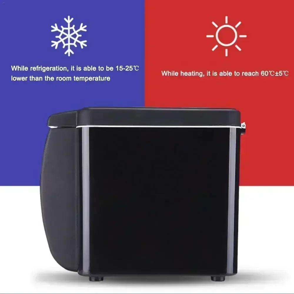 Portable Mini Car Refrigerator Electric Refrigerator Freezer Warmer Dual Purpose Suitable for Camping RV Bar Travel