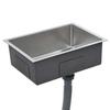 Vidaxl Handmade Kitchen Sink, Stainless Steel