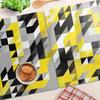 Set of Two Glass Cutting Boards Geometric Figures 2X40X52 Cm