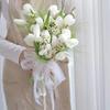 Lace Lace Ribbon Ribbon Flower Bouquet Packaging Material Gift Flower Shop Supplies Handmade DIY Bow