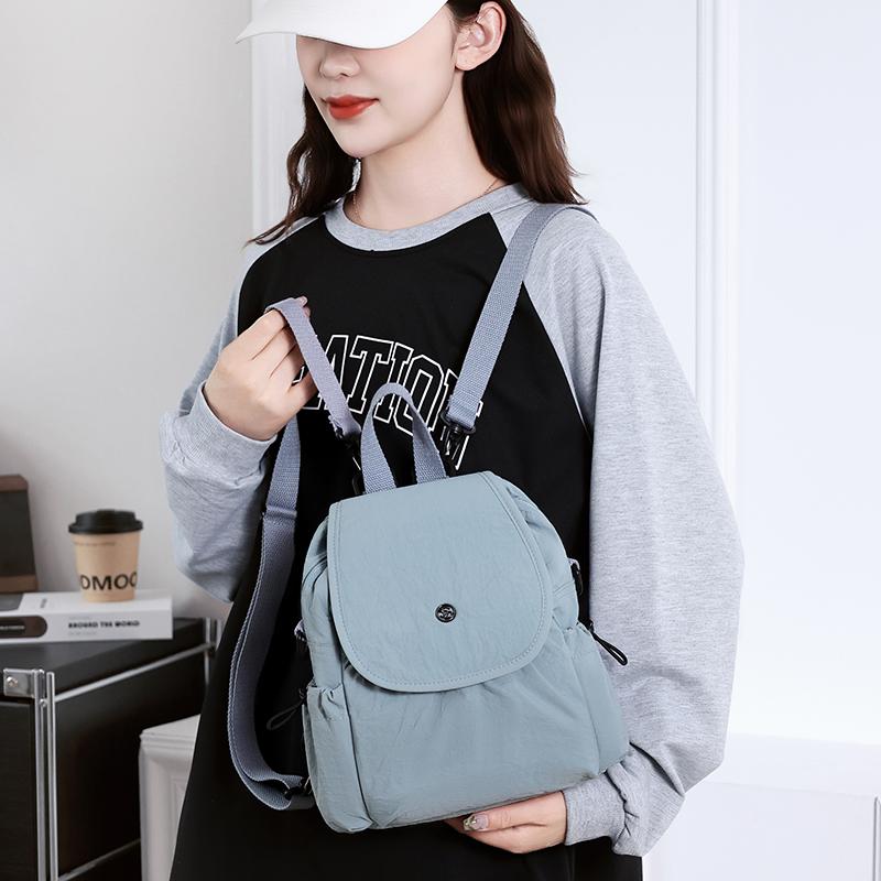 Nylon Backpack Women's Lightweight Travel Backpack