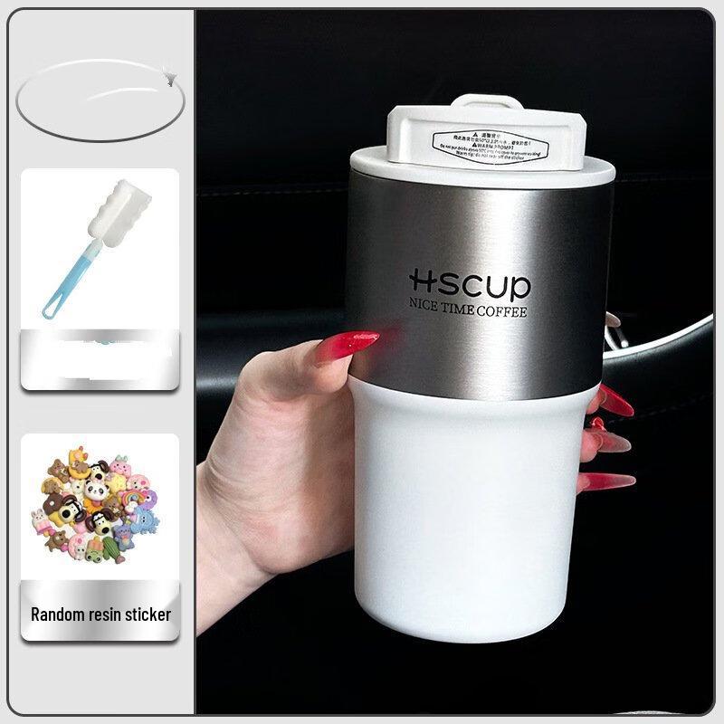 Shangqi Portable Vacuum Insulated Dual-Drink Travel Tumbler