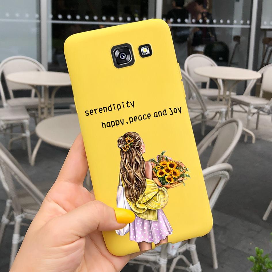 A5 2016 Case For Samsung Galaxy A5 2017 Cover A520 SM-A520F Popular Flower Shockproof Bumper For Samsung A5 2016 A510 Soft Funda