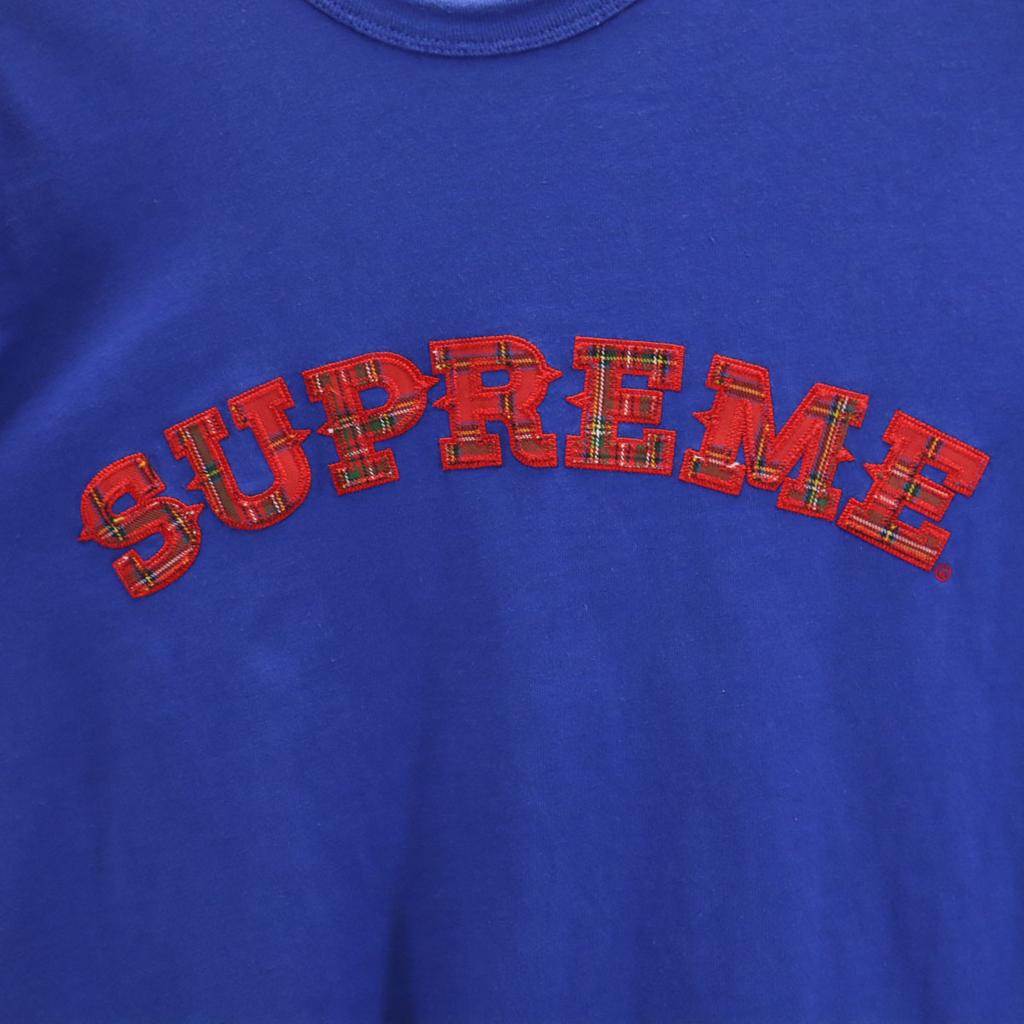 Supreme Short sleeve T-shirt M blue Men's Used