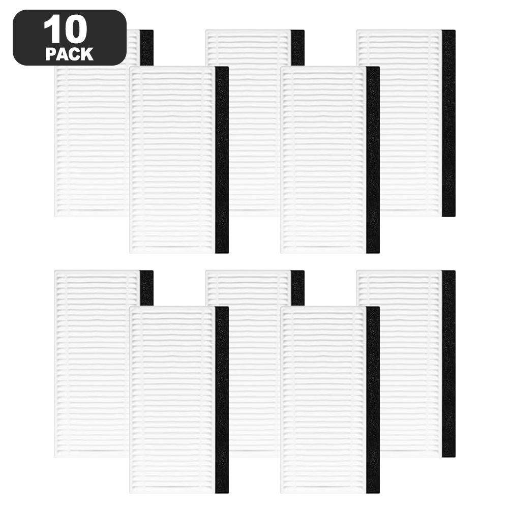 Replacement Hepa Filters for Lefant M3/M3 Max Robot Vacuum Pack of 4/10 Filters Compatible for Maintaining Fresh Indoor Air