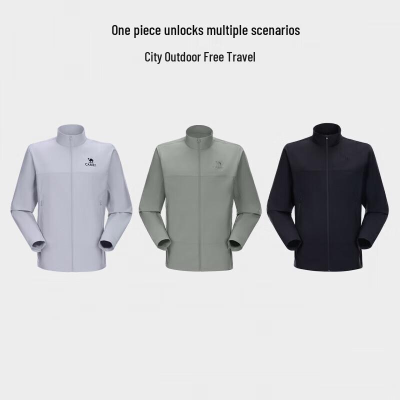 CAMEL Men's Outdoor Soft Shell Jacket