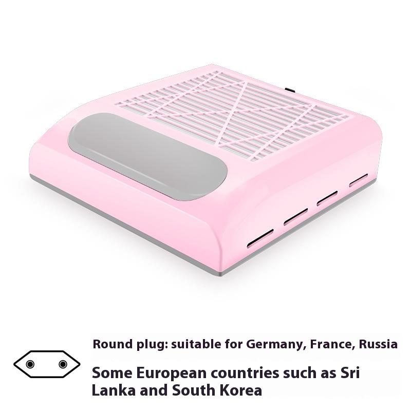 Professional Powerful Nail Duster Exhaust Fan For Nail Art Vacuum Collector Gel Nail Duster For Nail Art Salon Equipment