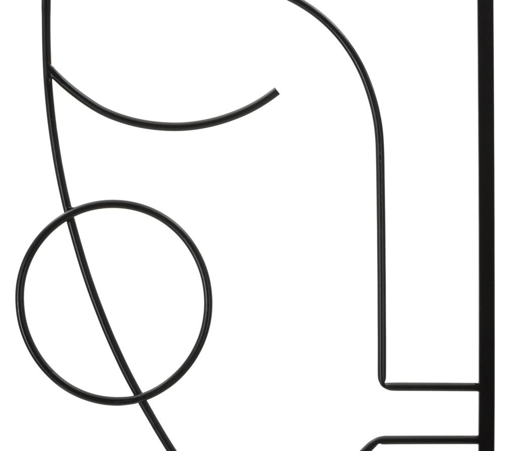 Iron Wall Panel Tribal Simply Set 2Pcs Cm 60X1X80