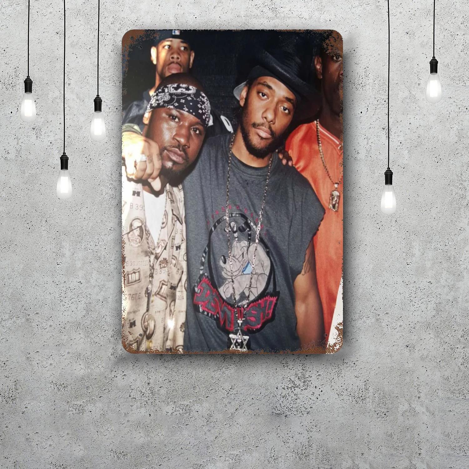 

Mobb Deep Classic Poster Rusty Metal Plaque Retro Decorative Plate Bar Man Cave Garage Club Metal Sign Wall Decoration 20x30cm（7.8x11.8inch）