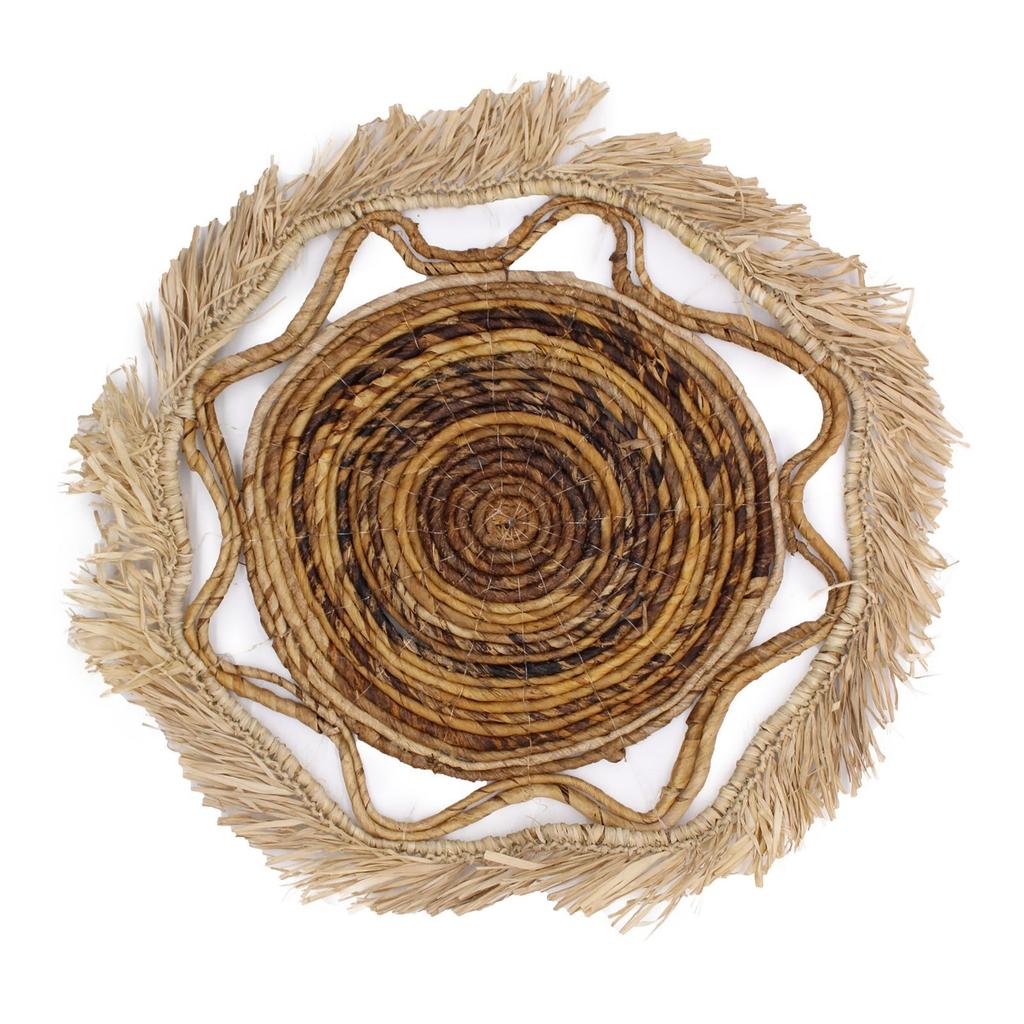Wall Art Set of 6 Natural Kribo Collection