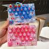 26 Key Cute Decompression Anti Anxiety Click Button Toy Portable Bag Hanging Pendant Keyboard Fidget Toy Small Gift Accessory